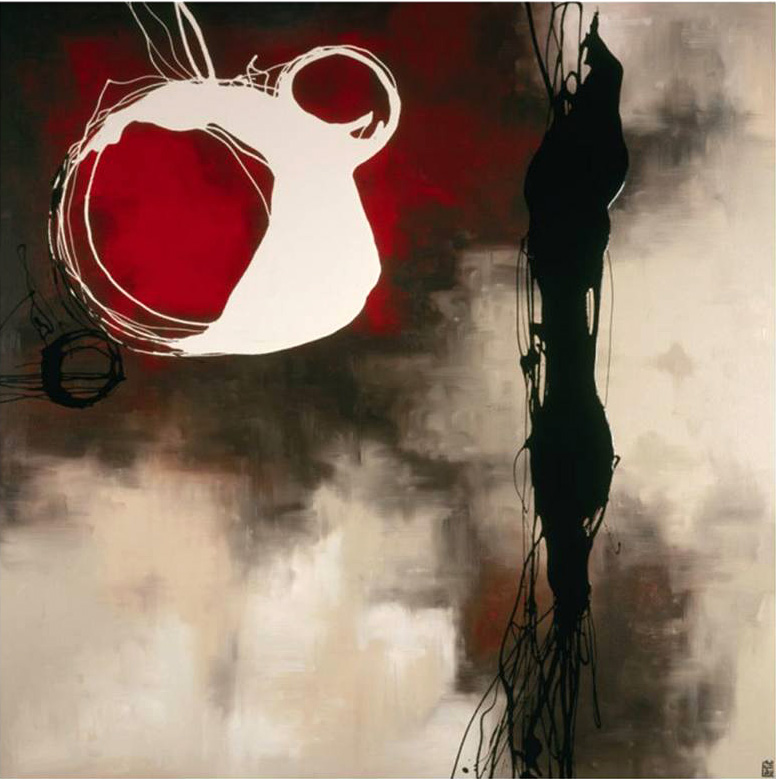 Laurie Maitland Resonance In Red Painting Anysize Off Resonance